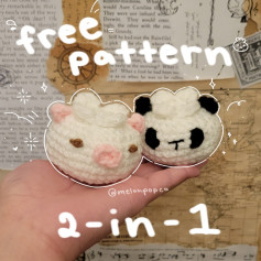 Adorable Panda and Piggy Crochet Bao Delights