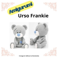 Amigurumi do Urso Frankie: Guia de Crochê Detalhado