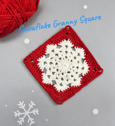 Another Snowflake Granny Square