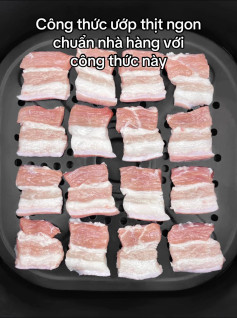 Ba Chỉ Nướng Mật Ong Thơm Lừng Ngọt Ngào