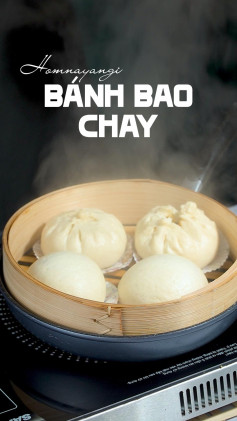 Bánh Bao Chay Thơm Ngon Đậm Đà Hương Vị BBQ