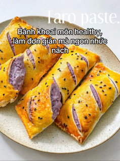 Bánh khoai môn healthy