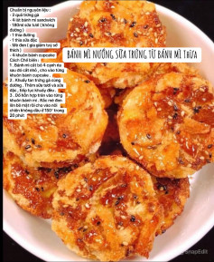 BÁNH MÌ NƯỚNG SỮA TRỨNG