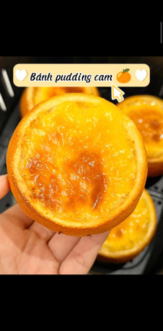 Bánh pudding cam 🍊
