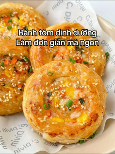 Bánh tôm healthy