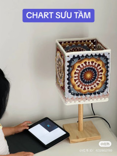 Beautiful Crochet Lamp Cover Pattern for Creative Home Decor