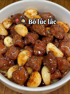 Bò Lúc Lắc Tỏi Thơm Ngon Đậm Đà