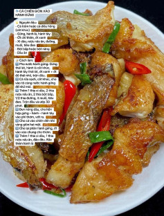 🐟 CÁ CHIÊN GIÒN XÀO HÀNH GỪNG