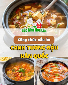 Canh tương đậu Hàn Quốc