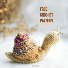 Charming Crochet Snail Pattern Perfect for Beginners