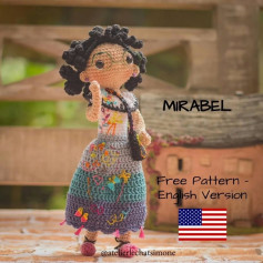 Charming Mirabel Crochet Doll Pattern Free for All Enthusiasts
