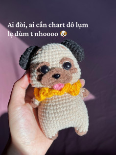 Chart bé Pug cho ai cần nhooo😍