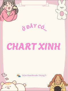 Chart móc len dễ thương cho người yêu handmade