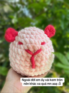 Chart móc len thú bông dễ thương cho người mới bắt đầu