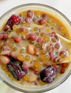 Chè Đậu Đỏ Trân Châu Ngọt Lành Thanh Mát