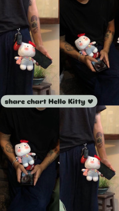 Chia sẻ biểu đồ móc len Hello Kitty dễ thương