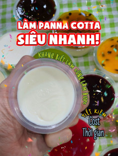 Chia sẻ cách làm bánh panna cotta!