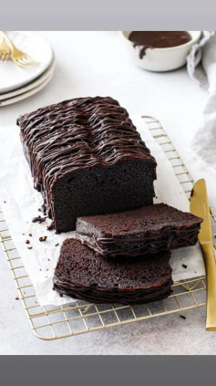 Chocolate olive oil Loaf cake best recipe