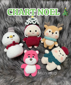 Christmas Crochet Patterns for Cute Amigurumi Characters