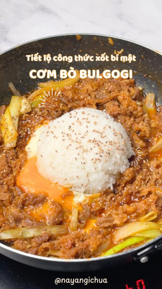 Cơm Bò Bulgogi Hòa Quyện Hương Vị Tuyệt Hảo