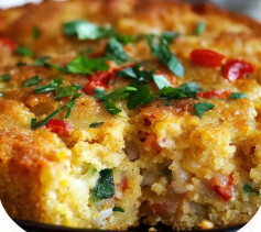 Crawfish Cornbread