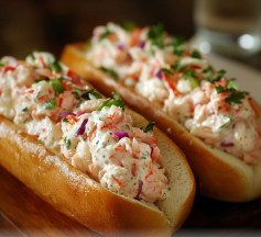 Creamy Crab Salad Rolls