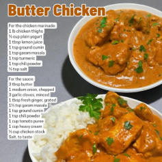 Creamy Spiced Butter Chicken Delight