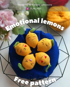 Create Emotional Lemons with This Free Crochet Pattern
