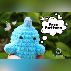 Create Your Own Cute Crochet Narwhal with Free Pattern