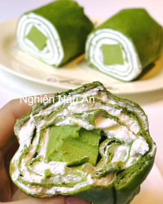 Crepe Matcha Pudding Mát Lạnh - Hương Vị Tinh Tế