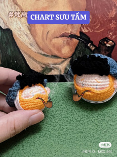 Crochet Artistry Inspired by Van Goghs Iconic Style