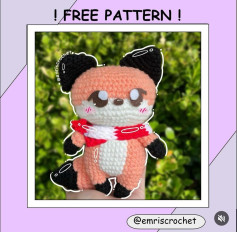 Crochet Cute Fox Amigurumi Pattern Free Download