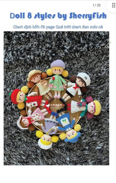 Crochet Doll Patterns: 8 Unique Styles by Sherryfish