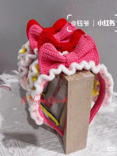 Crochet Headbands with Bows for a Sweet Look
