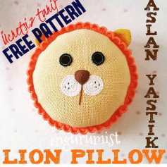 Crochet Lion Pillow Pattern: Free and Adorable Design