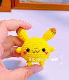 Crochet Pattern for Cute Yellow Bunny Amigurumi Toy