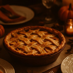 Crochet Pattern Inspired by Homemade Pie Lattice Design