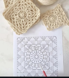 Crochet Square Pattern for Beginners: Easy and Elegant Design