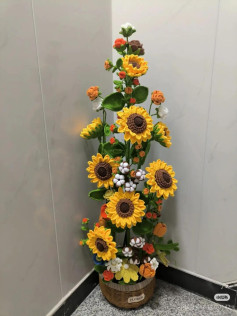 Crochet Sunflower Bouquet: A Stunning Handmade Floral Arrangement
