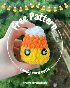 Crochet Your Own Candy Corn Amigurumi with Free Pattern