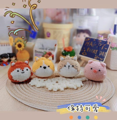 Cute Crochet Animal Balls for Adorable Home Decor