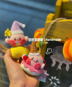 Cute Crochet Characters: Clown and Ice Cream Patterns