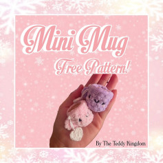 Cute Mini Mug Crochet Pattern - Free and Easy to Make