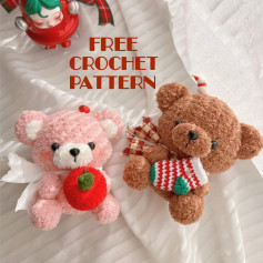 Cute Teddy Bear Free Crochet Pattern for Beginners