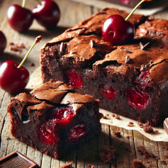 Decadent Cherry Chocolate Fudge Bliss