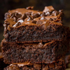 Decadent Melt-in-Your-Mouth Chocolate Fudgy Brownies