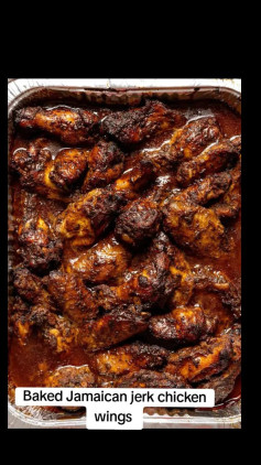 Fiery Jamaican Jerk Wings with Scotch Bonnet Heat
