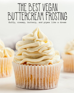 Fluffy Vegan Buttercream Dream Delight