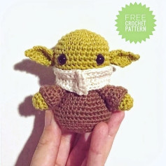 Free Crochet Pattern for Cute Baby Alien Toy