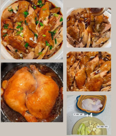 Gà Hầm Xì Dầu Thơm Ngon Bằng Nồi Cơm Điện